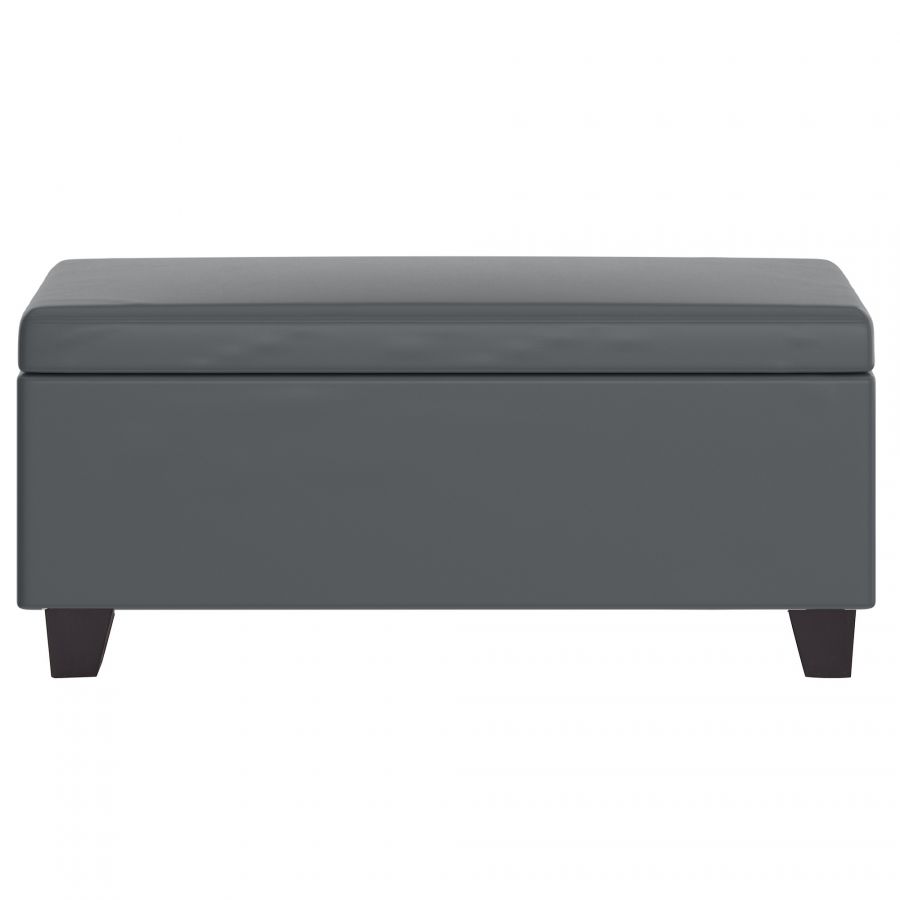 Wyatt Grey Lift-Top Cocktail Ottoman