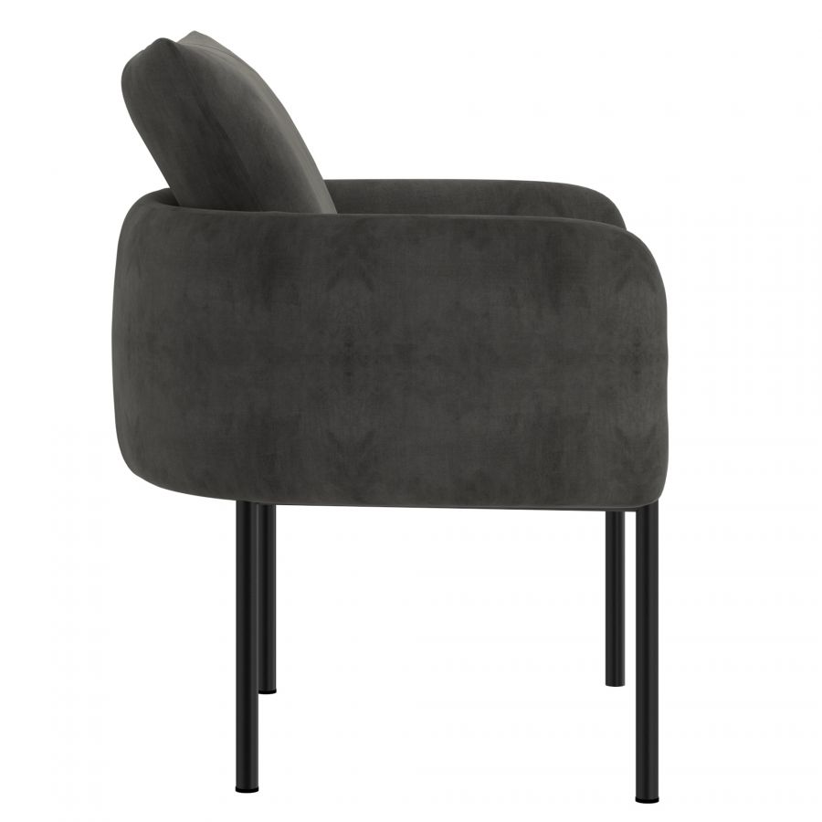 Petrie Charcoal Accent Chair