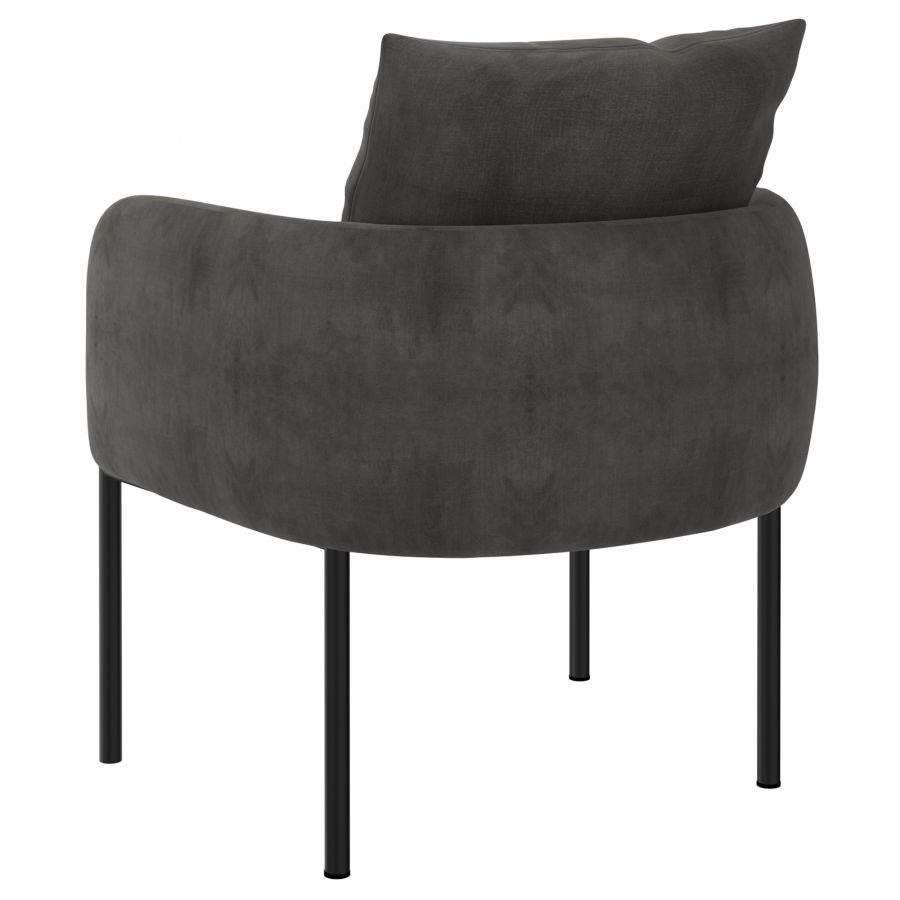 Petrie Charcoal Accent Chair