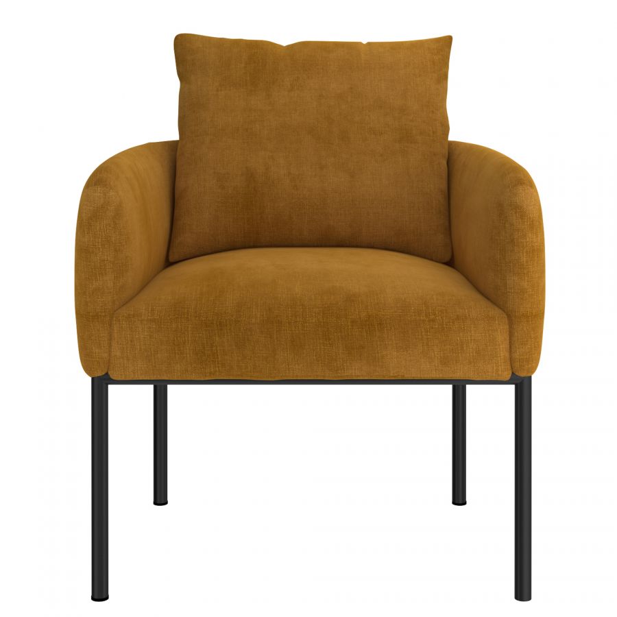 Petrie Mustard Accent Chair