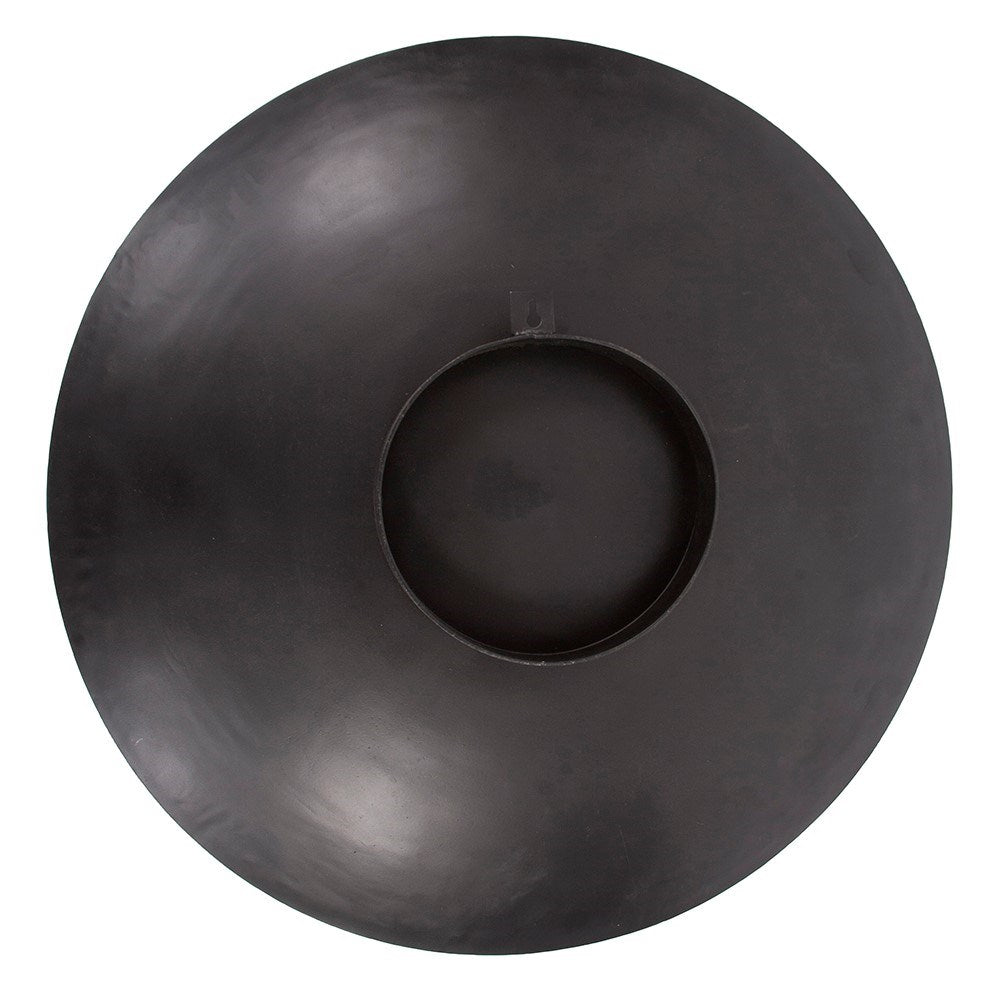 Mottled Bronze Iron Disc Wall Art, Small