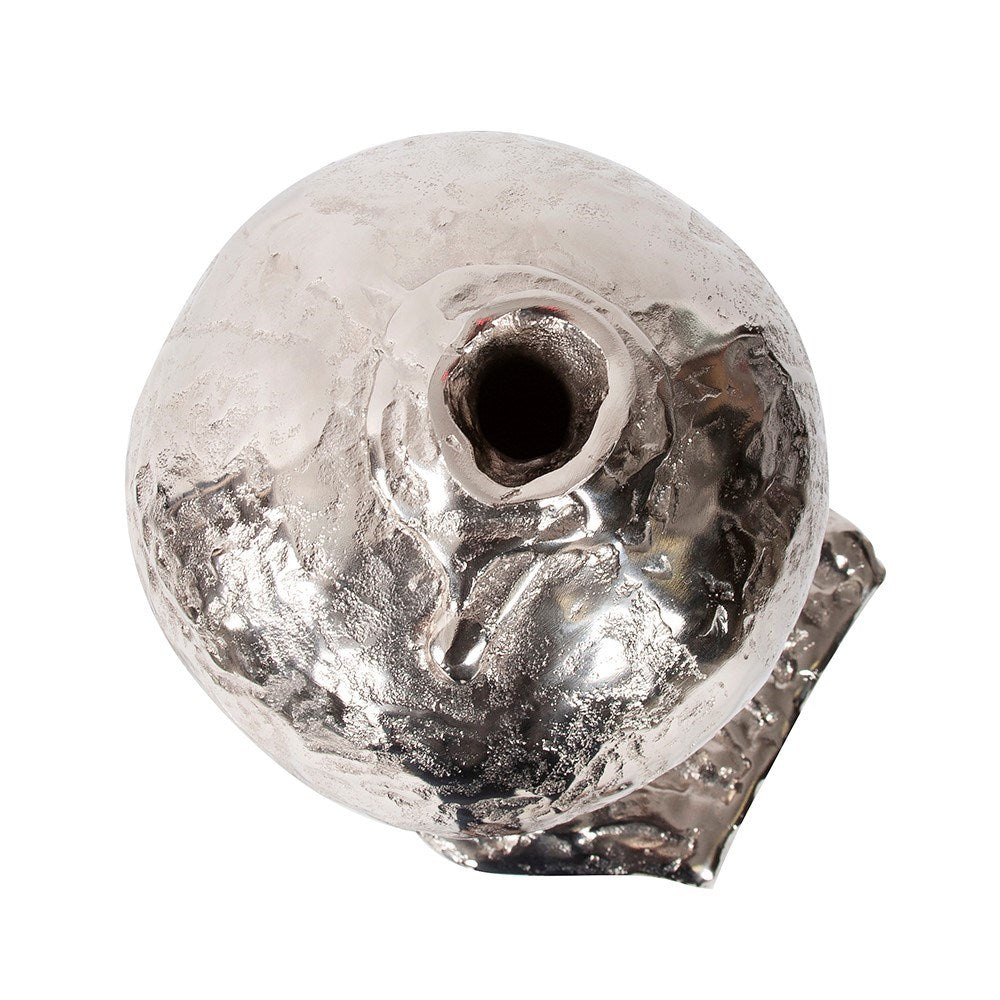 Nickel Molten Aluminum Vase