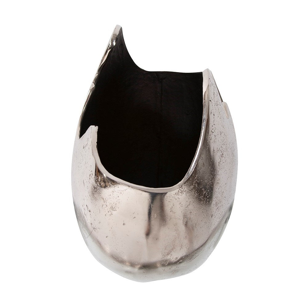 Asymmetrical Contemporary Aluminum Bowl