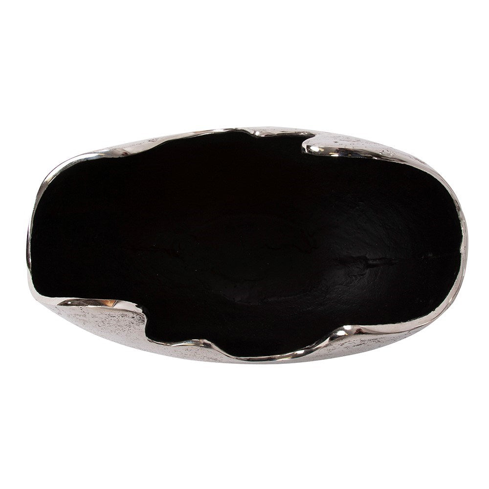 Asymmetrical Contemporary Aluminum Bowl