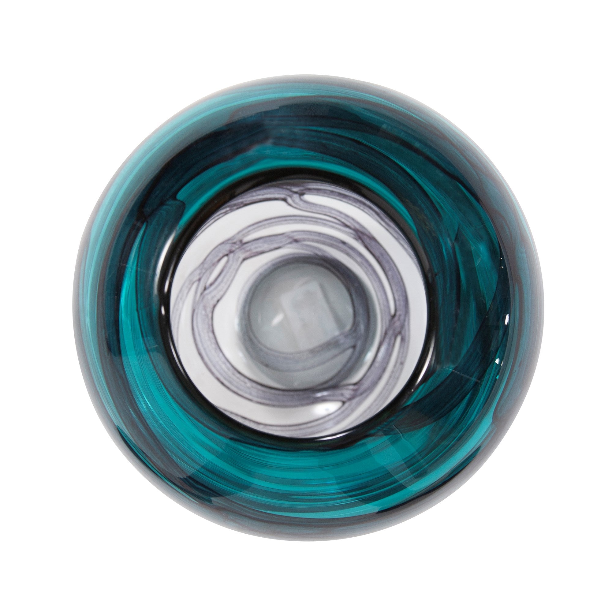 Cyclone Swirled Glass Vase
