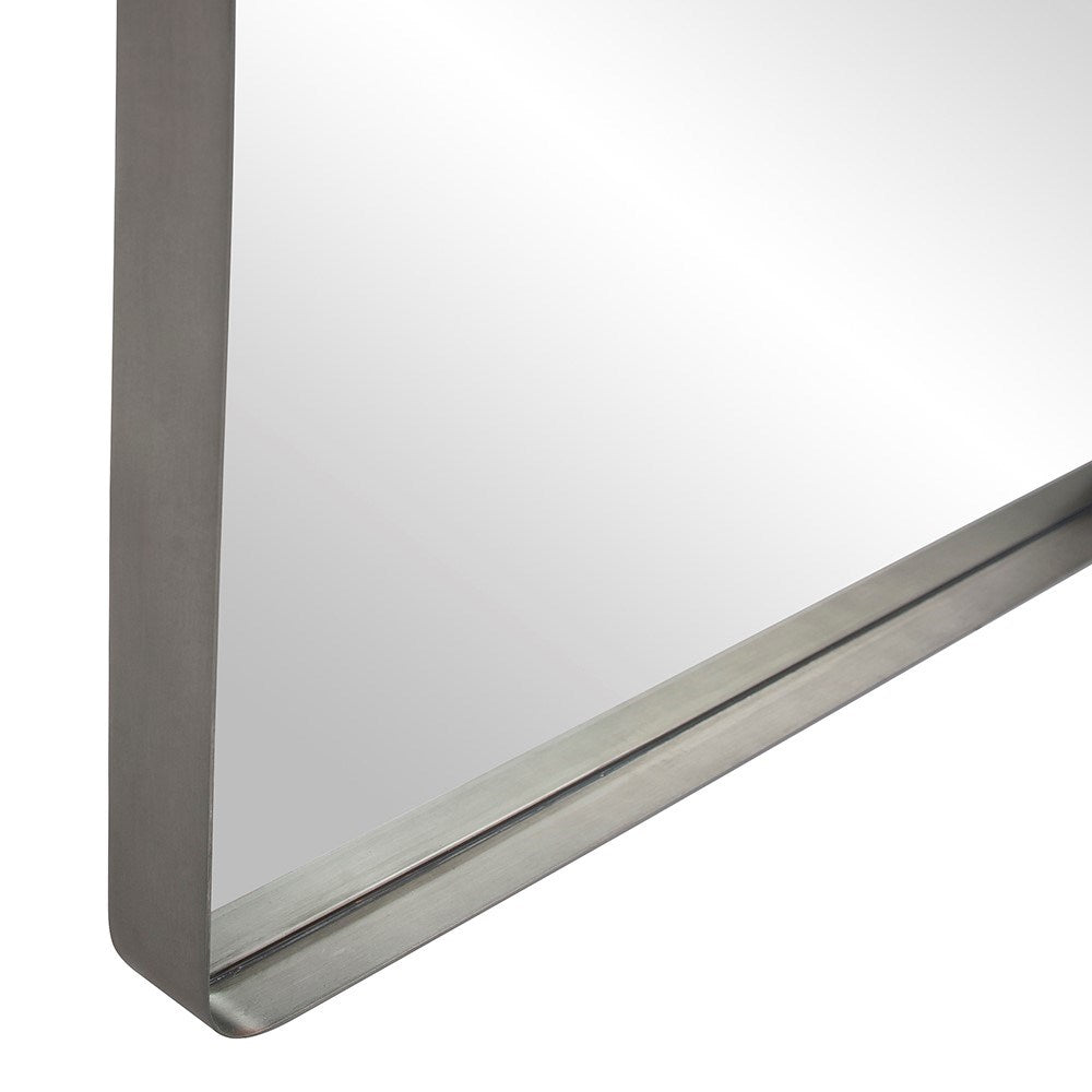 Steele Silver Oversize Mirror