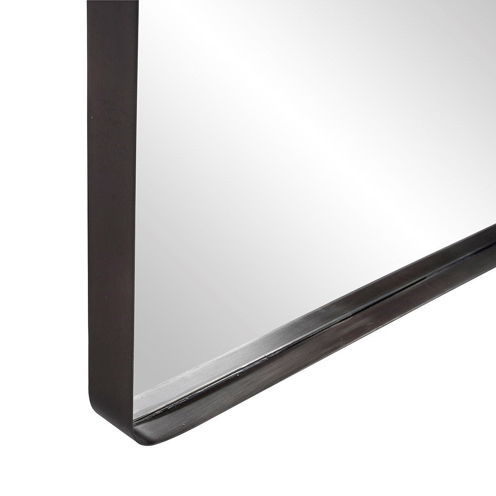 Steele Black Oversize Mirror