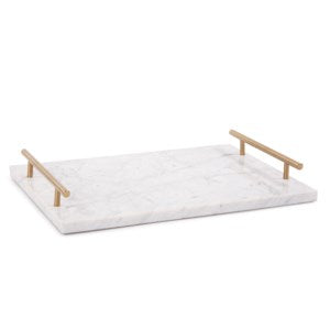 White Marble Tray