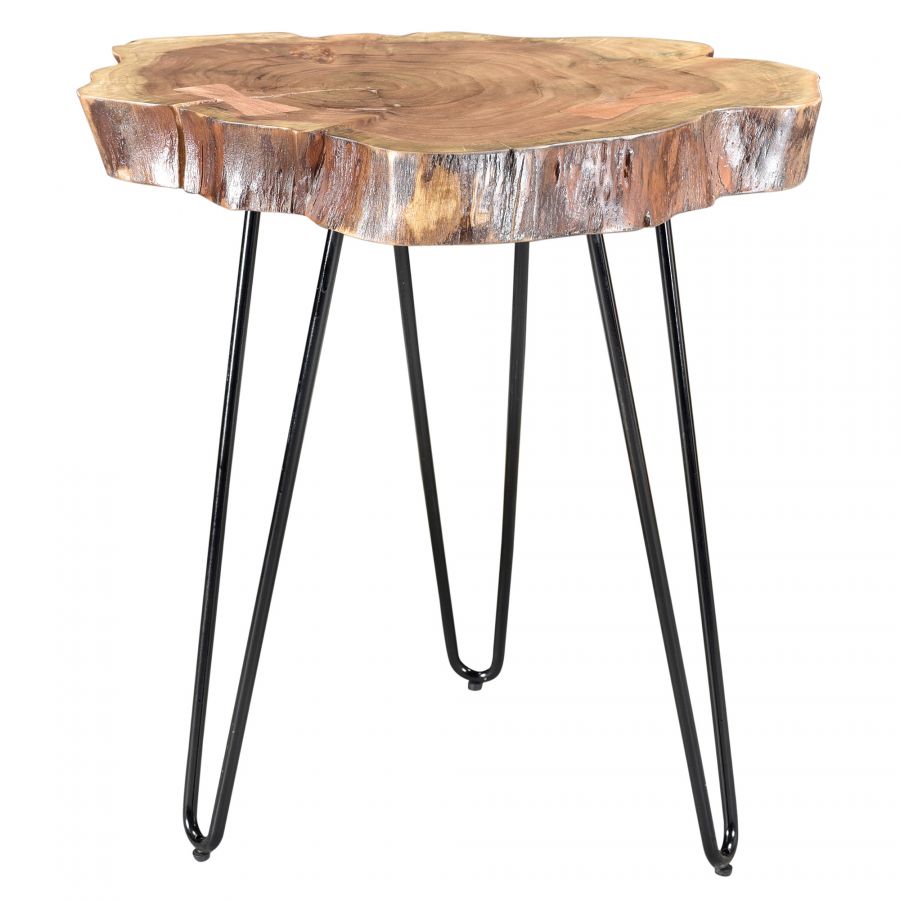 Nila Natural Wood Accent Table