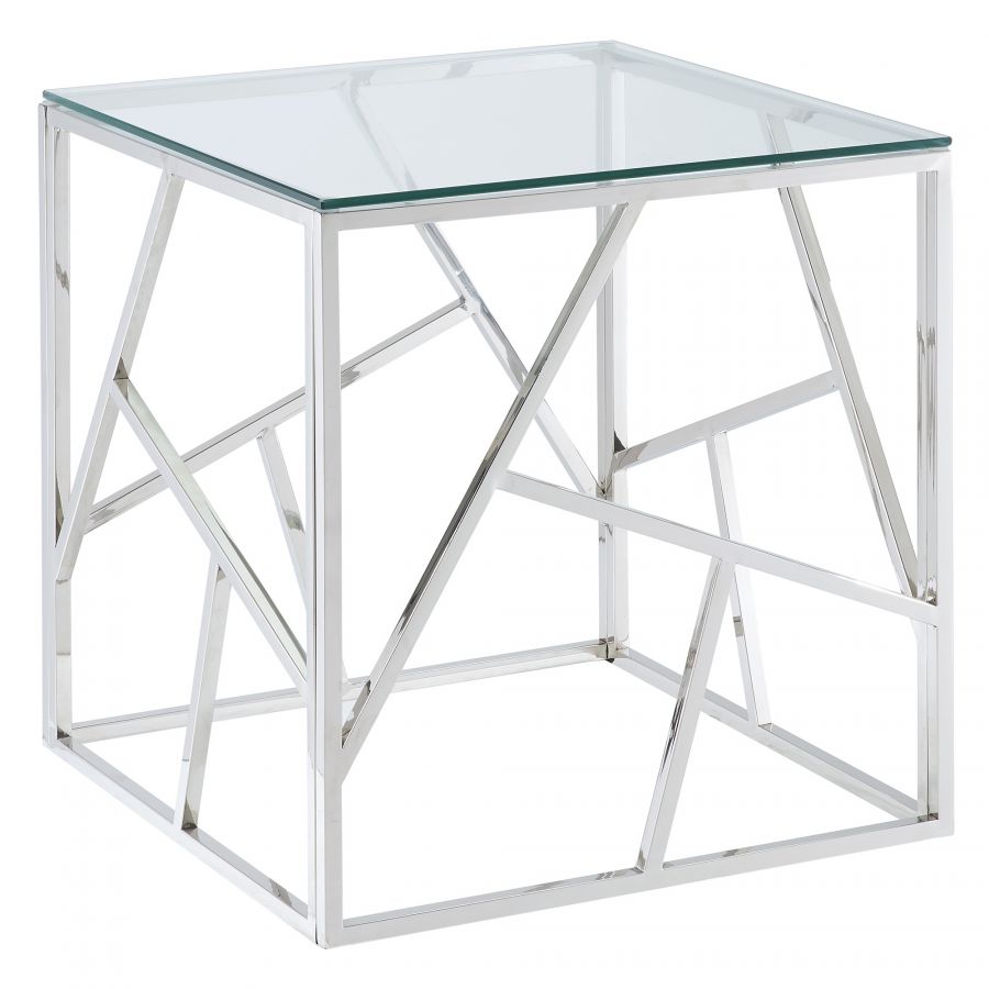 Juniper Silver Accent Table