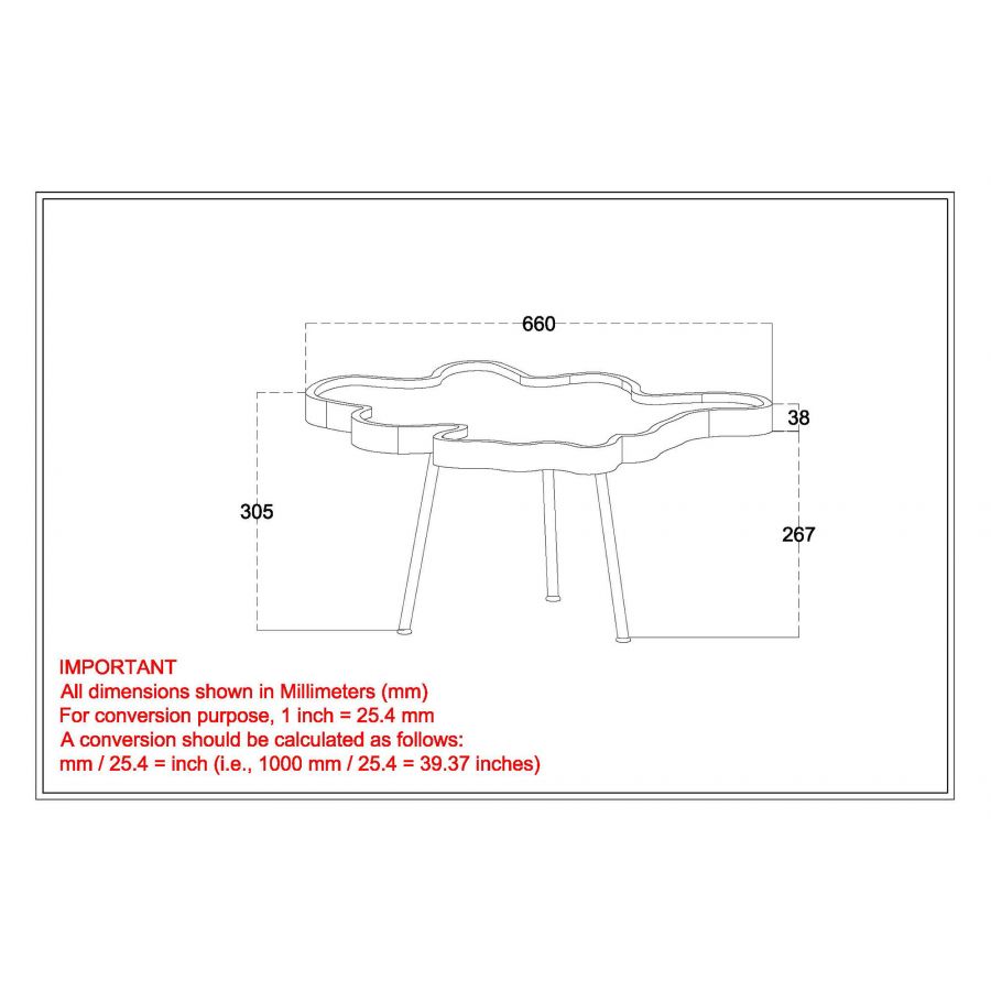 Pari Natural Wood - Black Accent Table