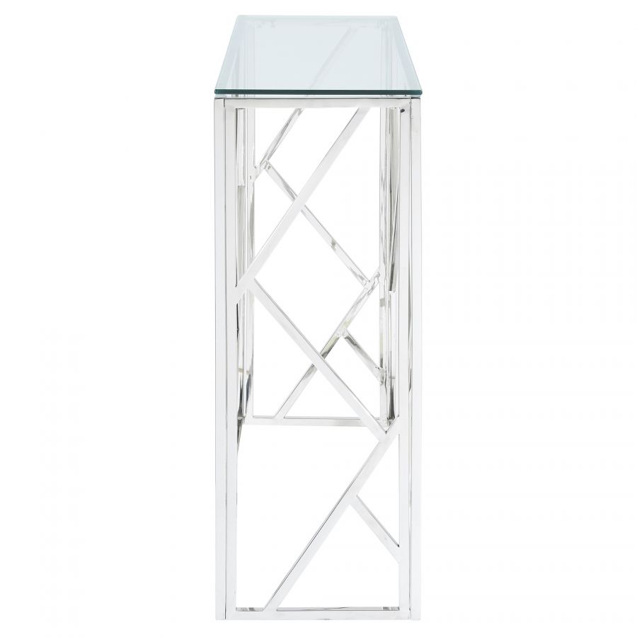 Juniper Silver Console Table