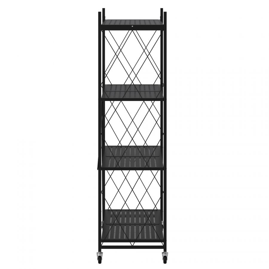 Quby 4-Tier Black Shelf