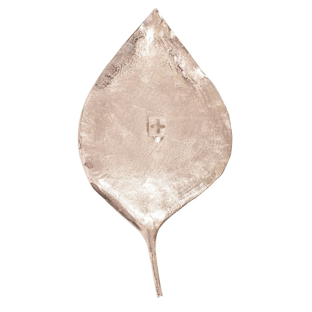 Champagne Leaf Wall Decor, Large