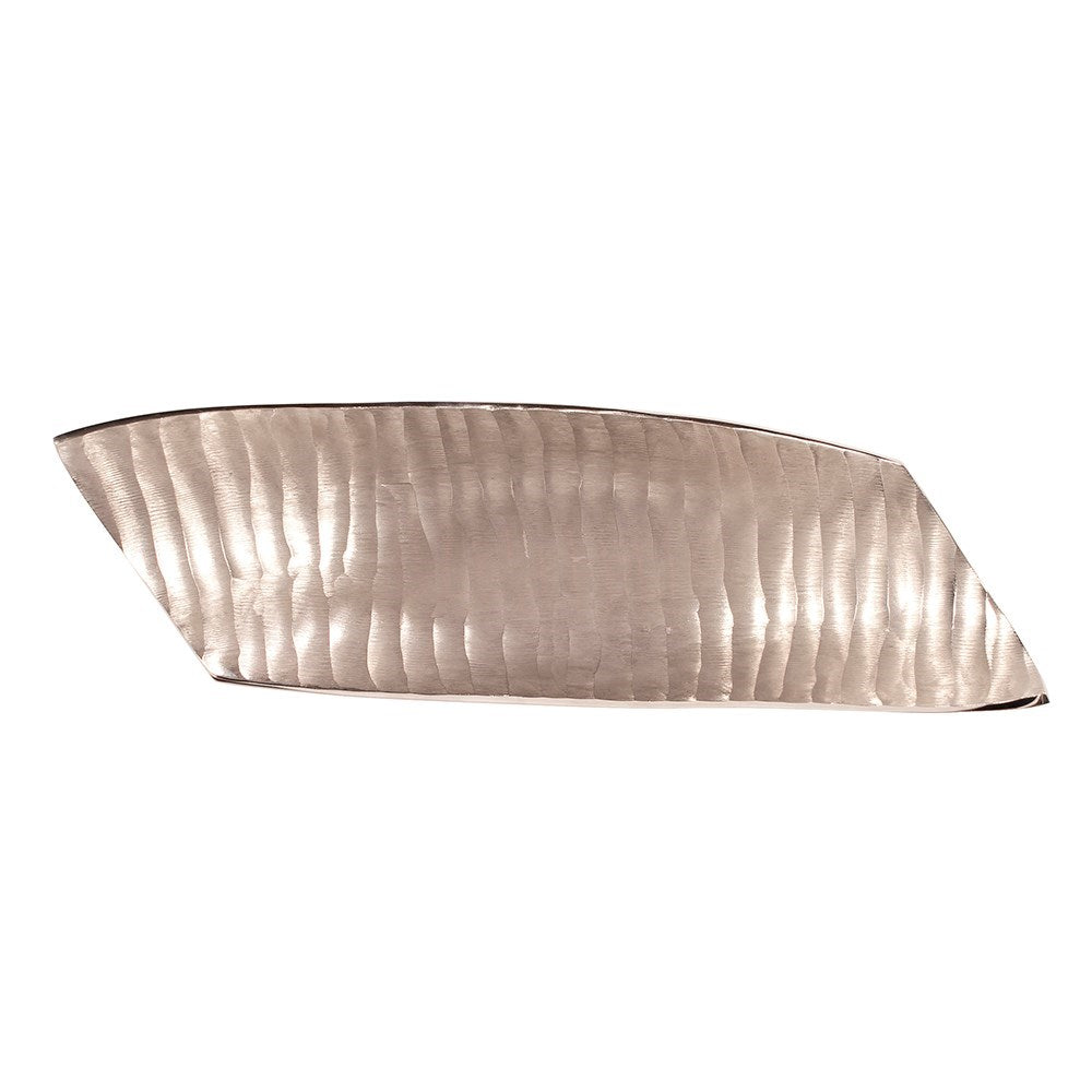 Chisel Texture Nickel Aluminum Tray