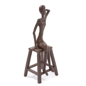 Sitting Beauty Aluminium Sculpture