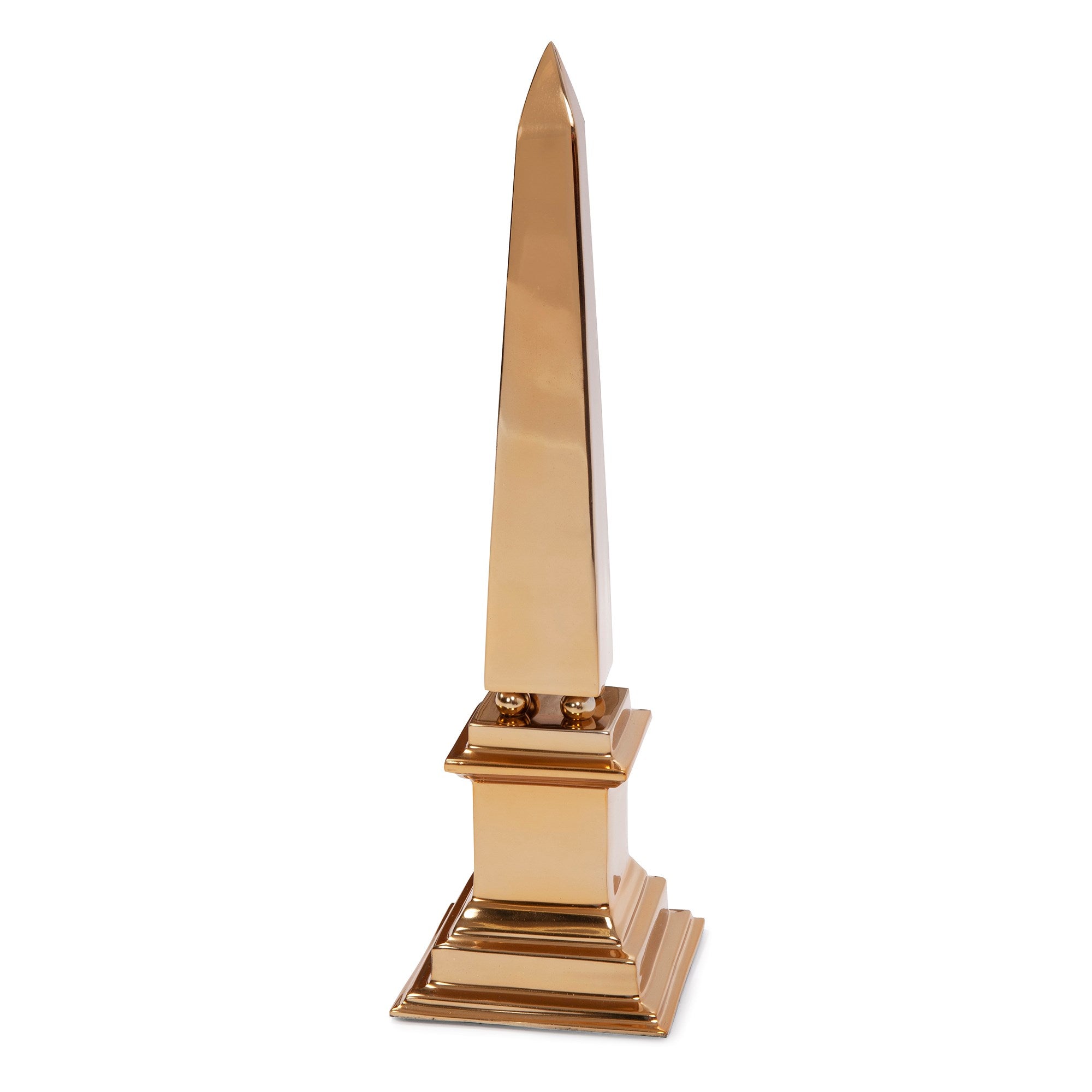 Gold Stainless Steel Obelisk
