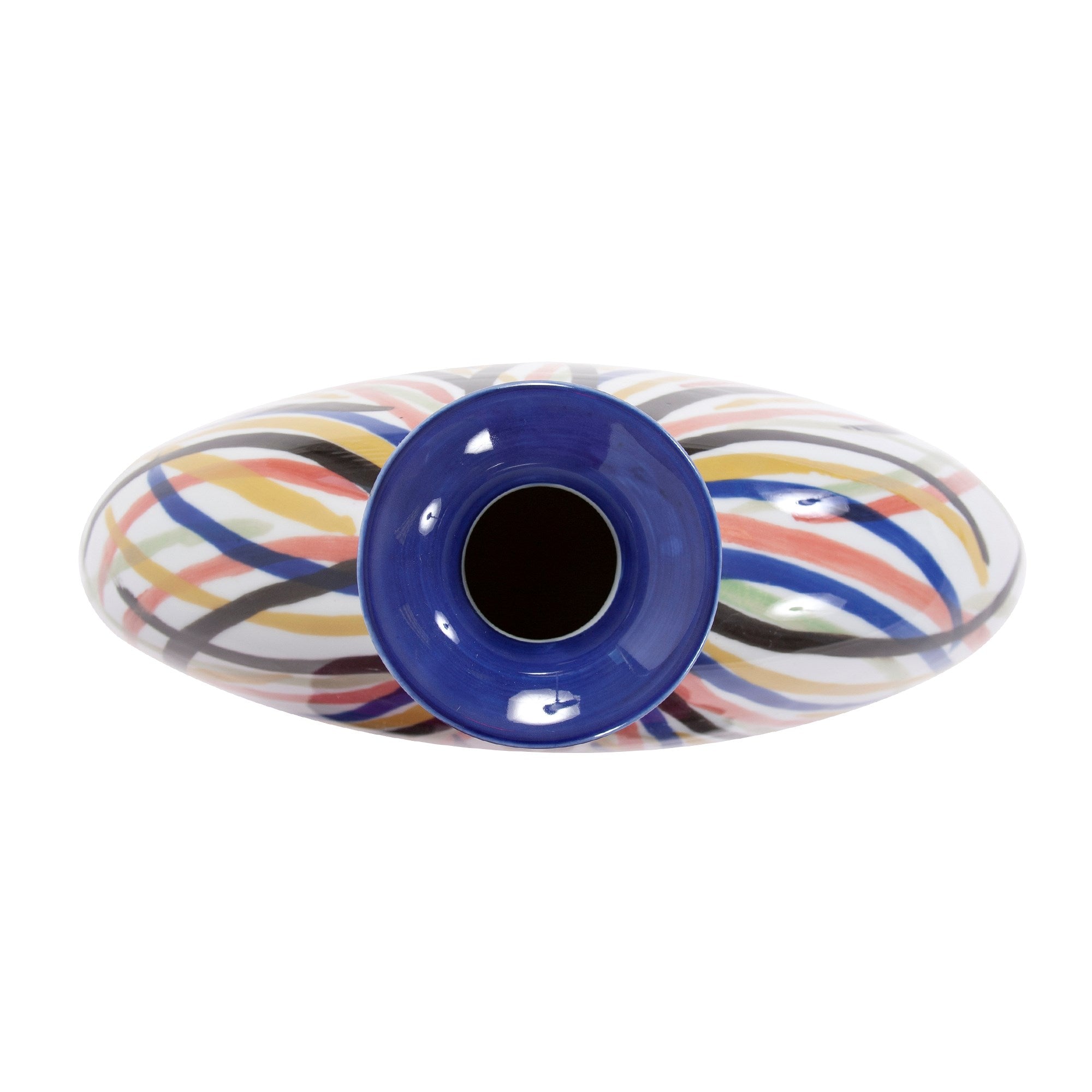 Color Web Ceramic Vase