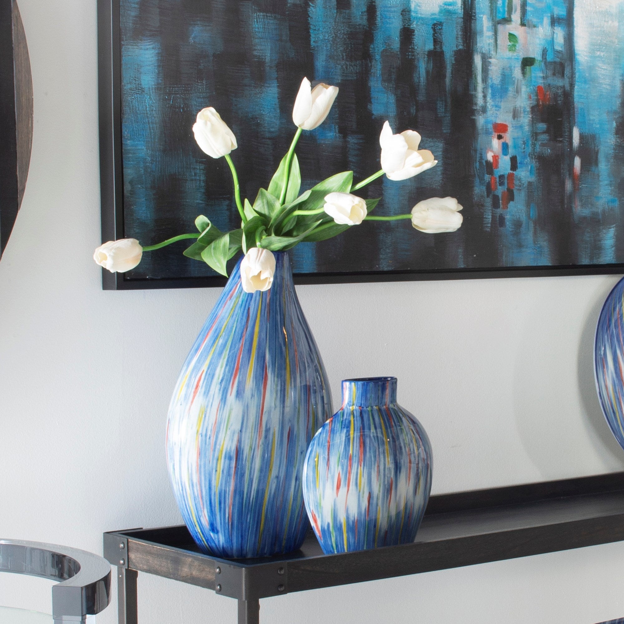 Color Blend Ceramic Vase