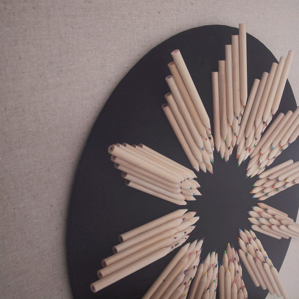 Colored Pencil Shadowbox Art