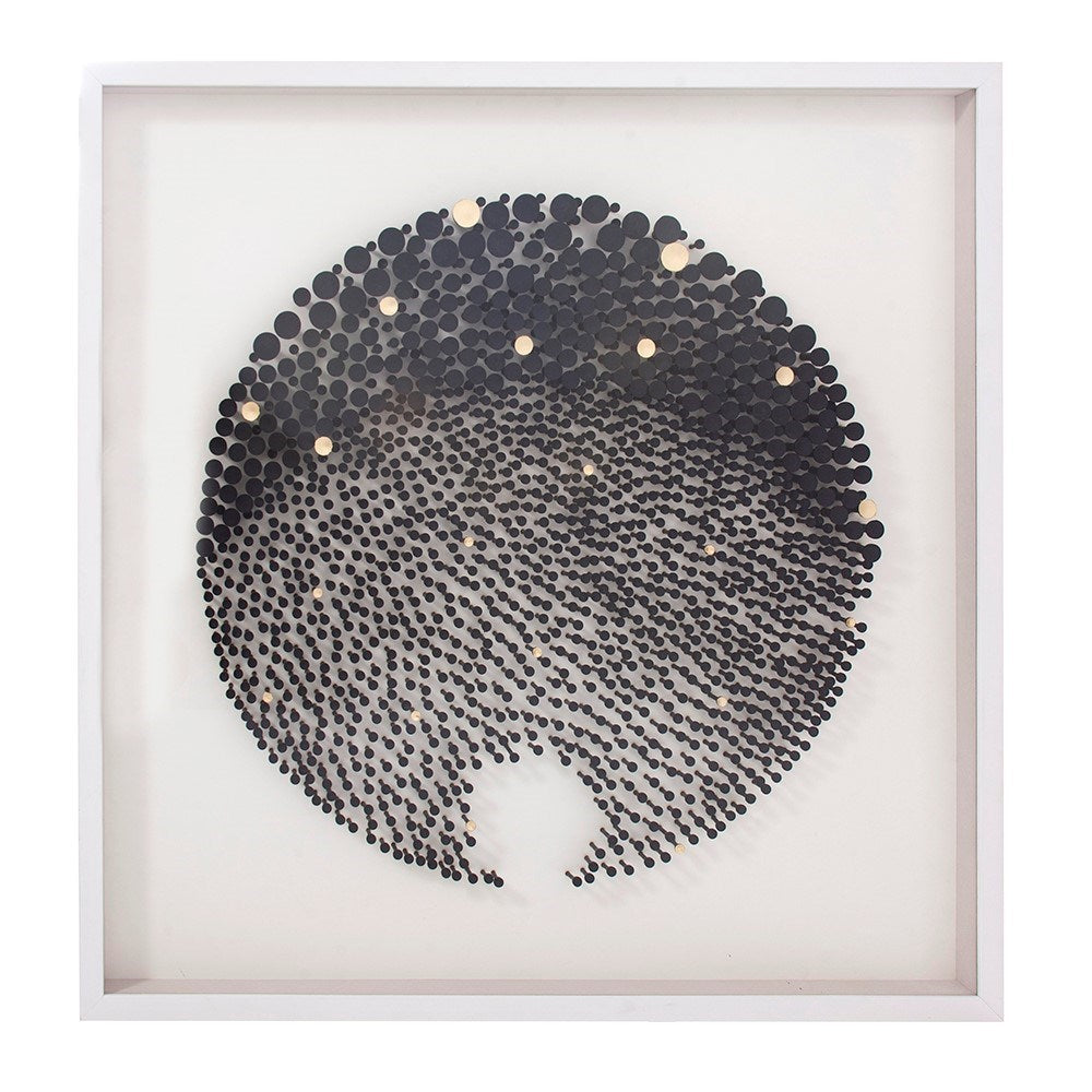 Tee Off Globe Shadowbox Art