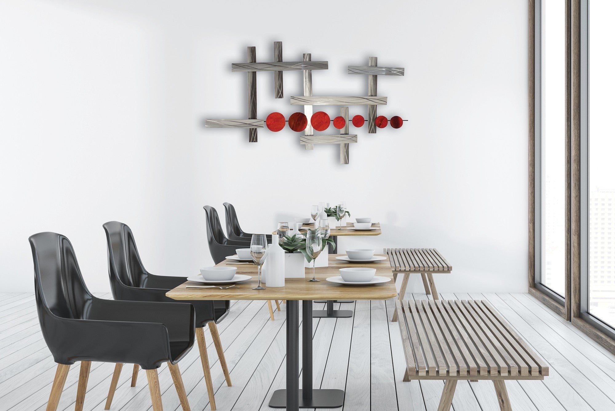 Concentric Phases Wall Art