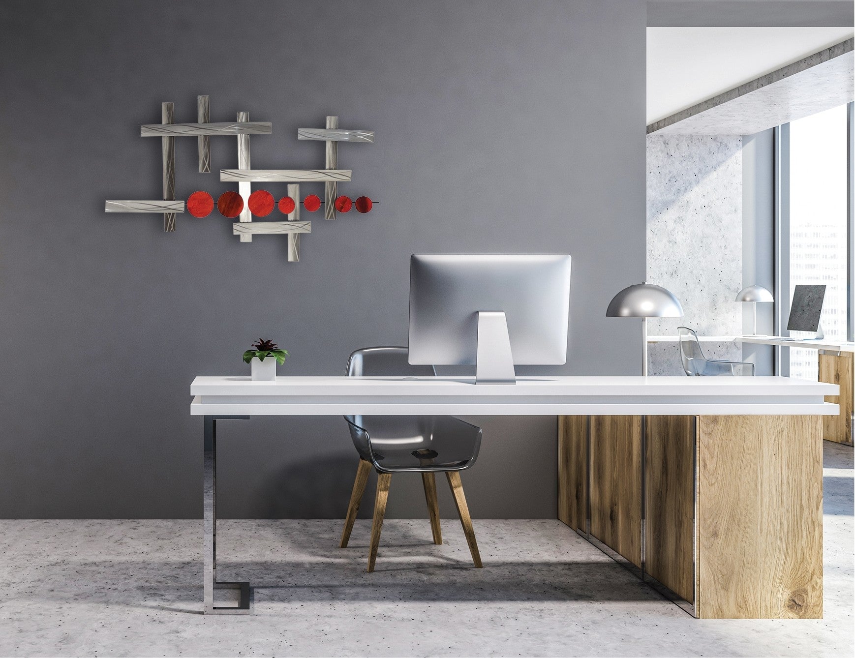 Concentric Phases Wall Art