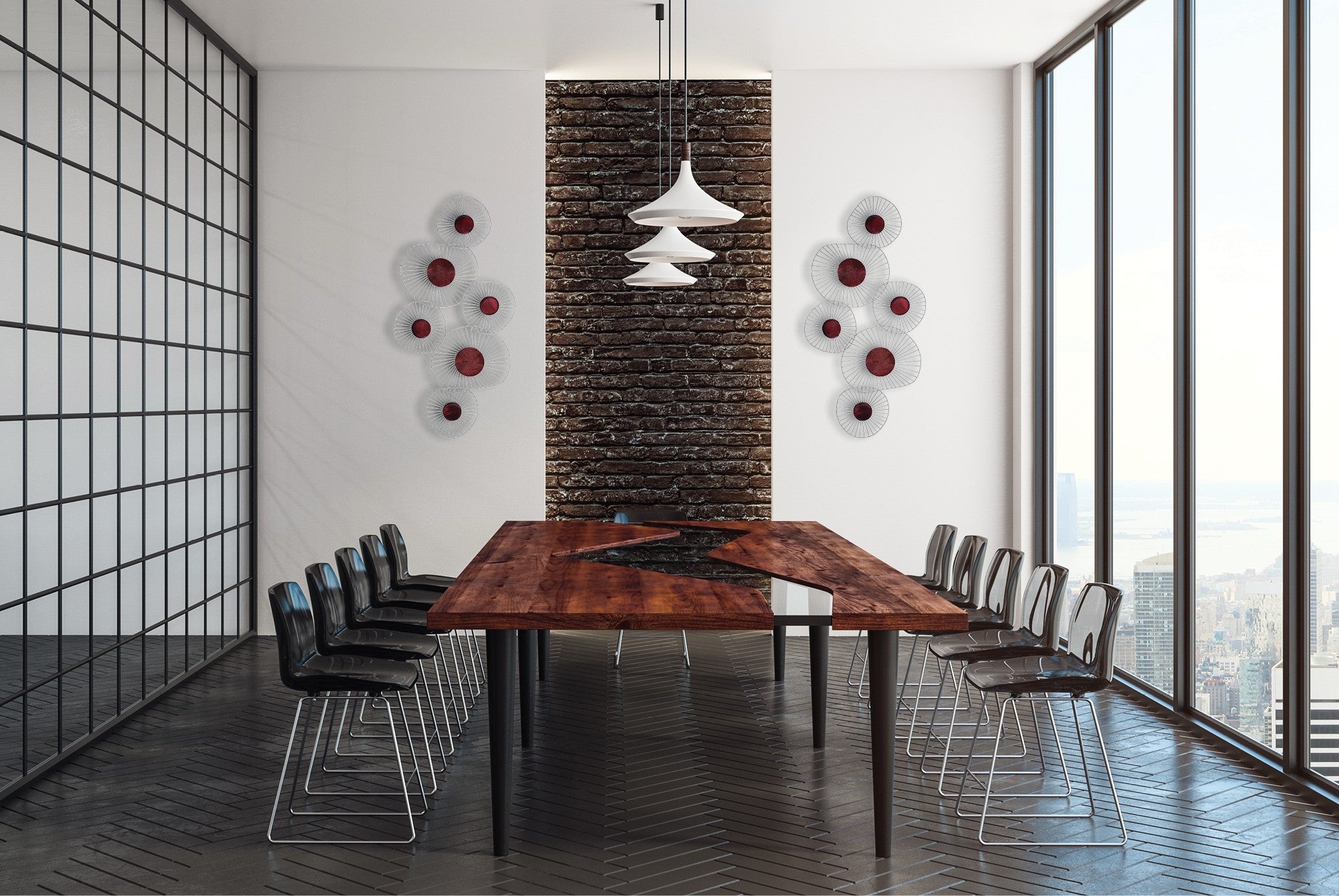 Spokes (S/2) Wall Art