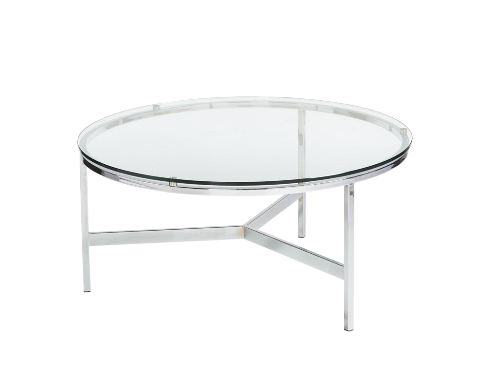 Flato Coffee Table - Chrome