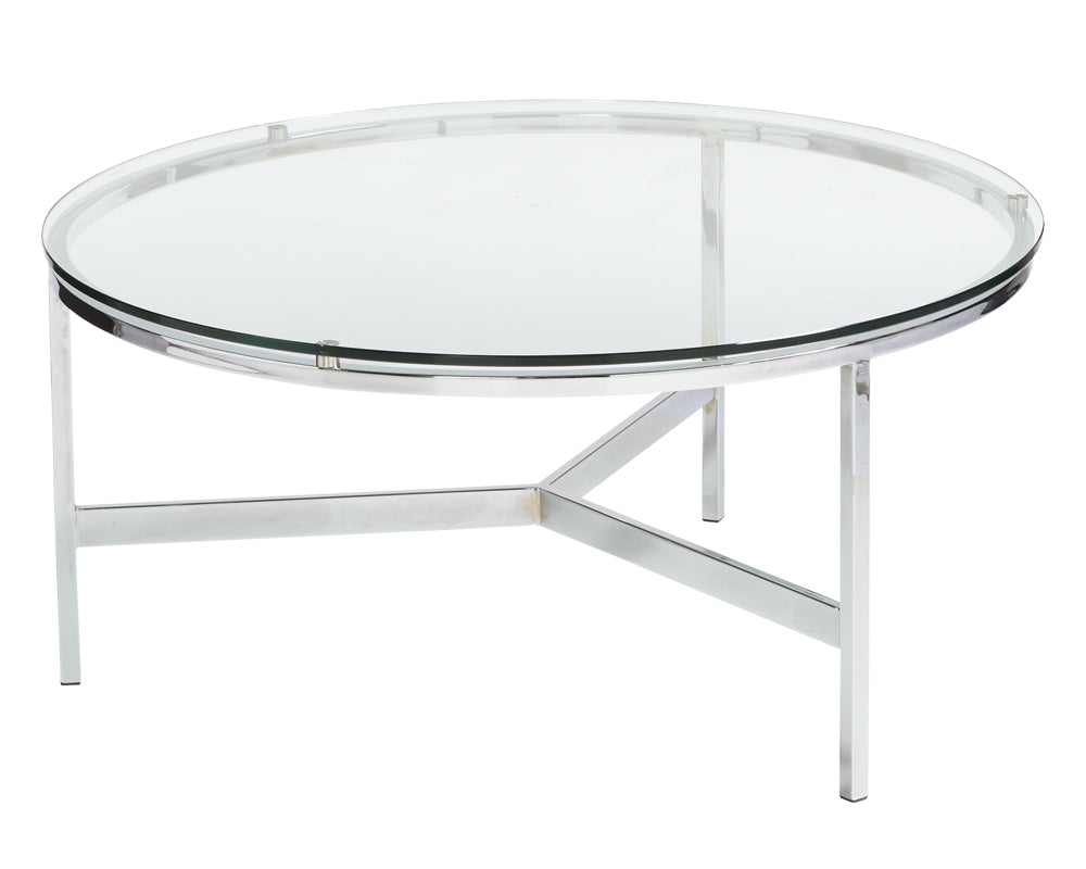 Flato Coffee Table - Chrome