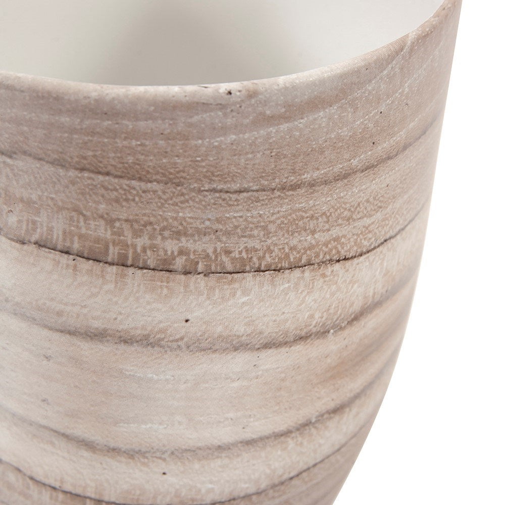 Desert Sands Tapered Ceramic Vase, Medium