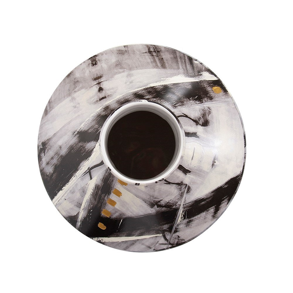 Graffiti Ceramic Bottle Vase, Small