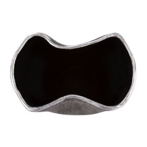Textured Black Free Formed Ceramic Vase