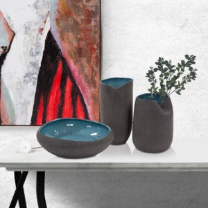 Tide Pool Ceramic Vase, Small