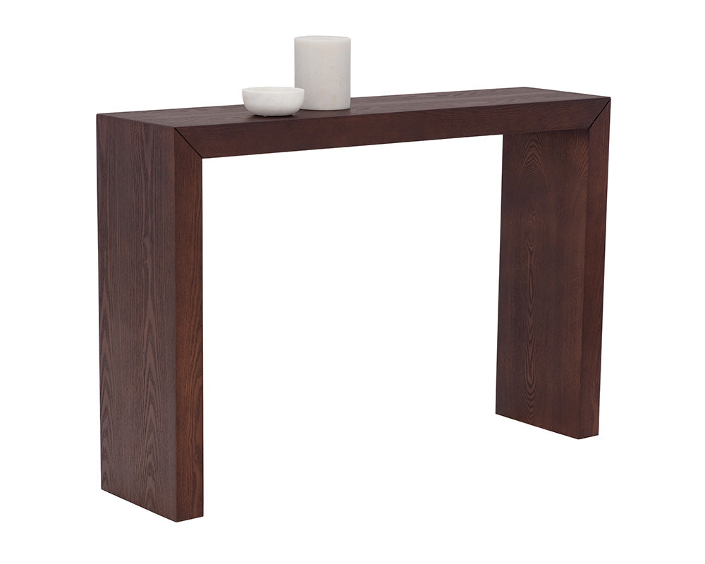 Arch Console Table - Mahogany