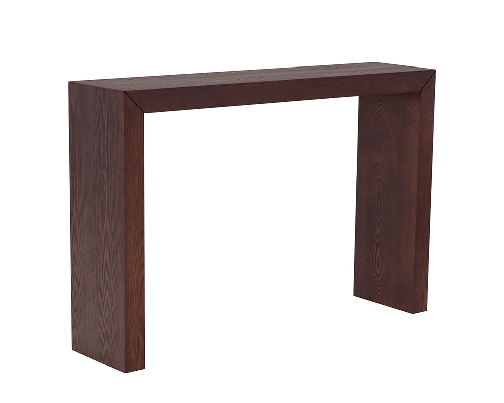 Arch Console Table - Mahogany