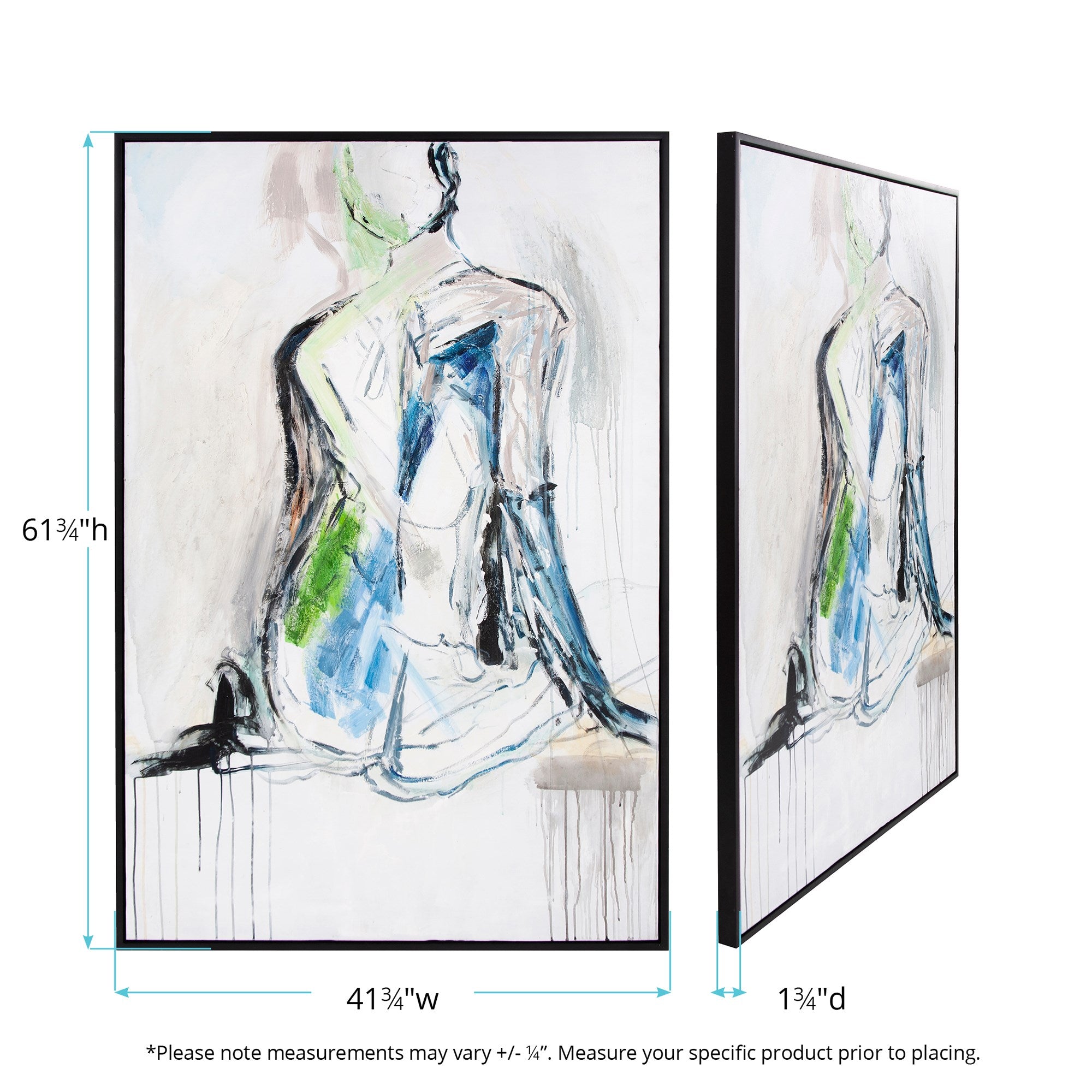 Glamour Pose Hand Painted Original Art