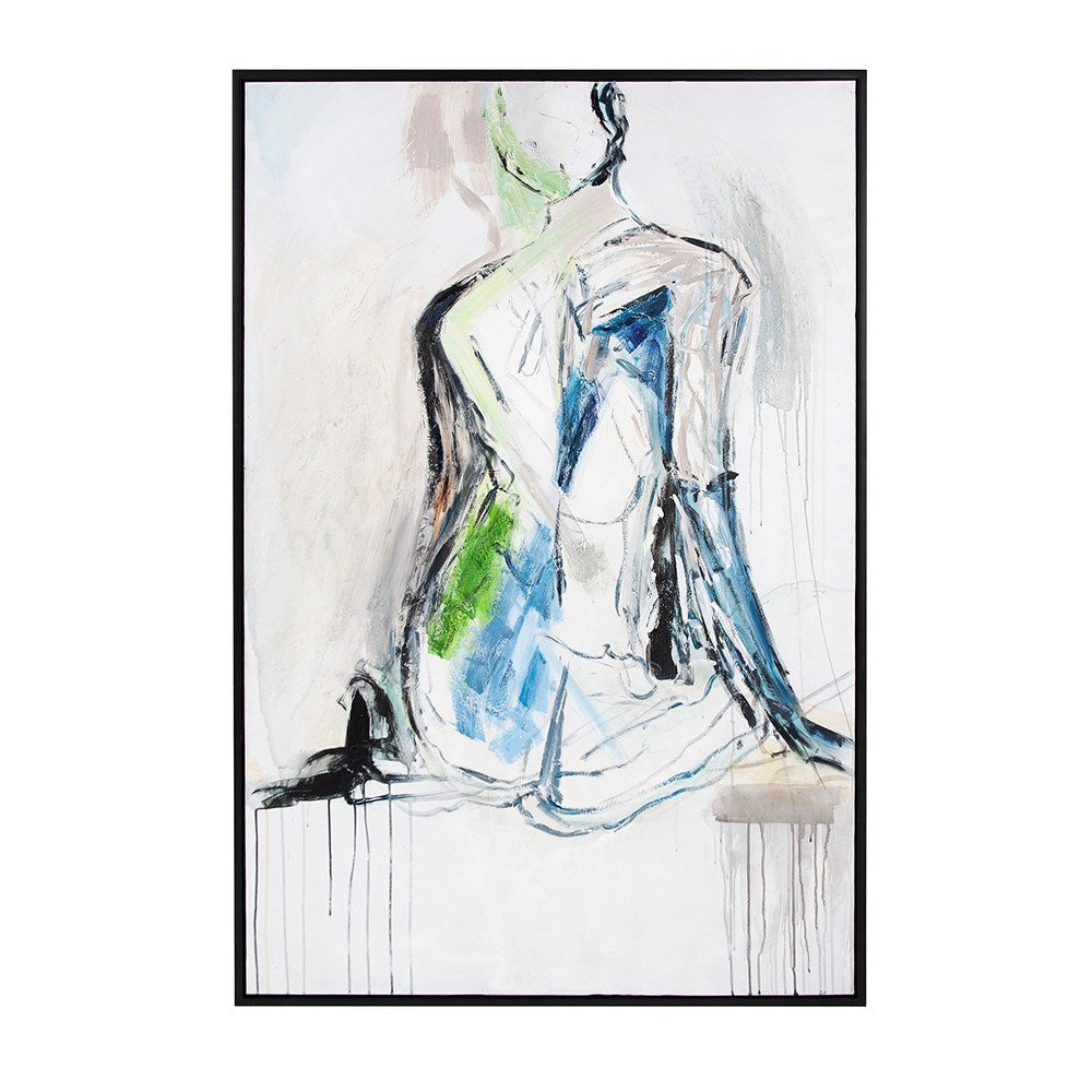 Glamour Pose Hand Painted Original Art