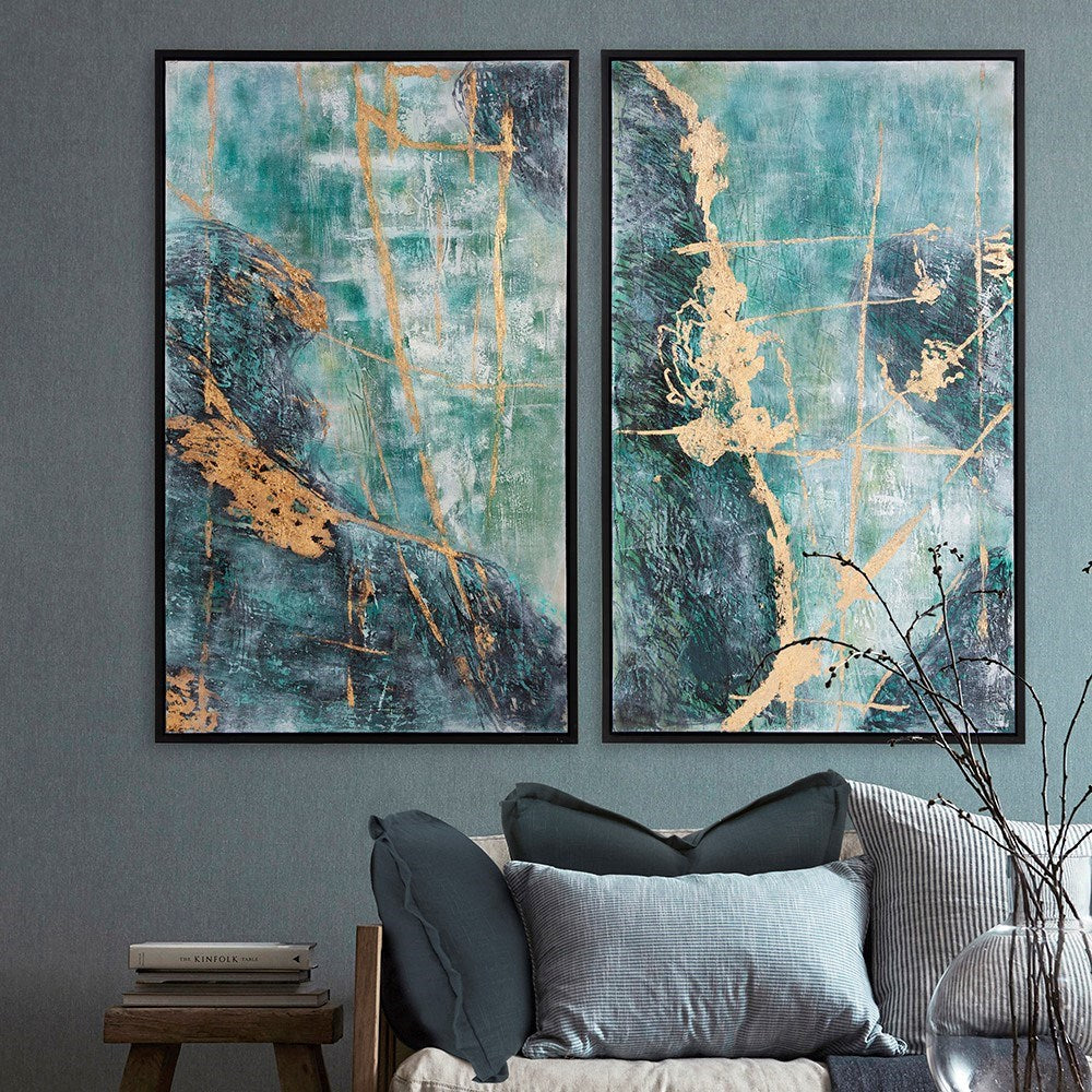 Ocean Wave #1 Hand Painted Original Art