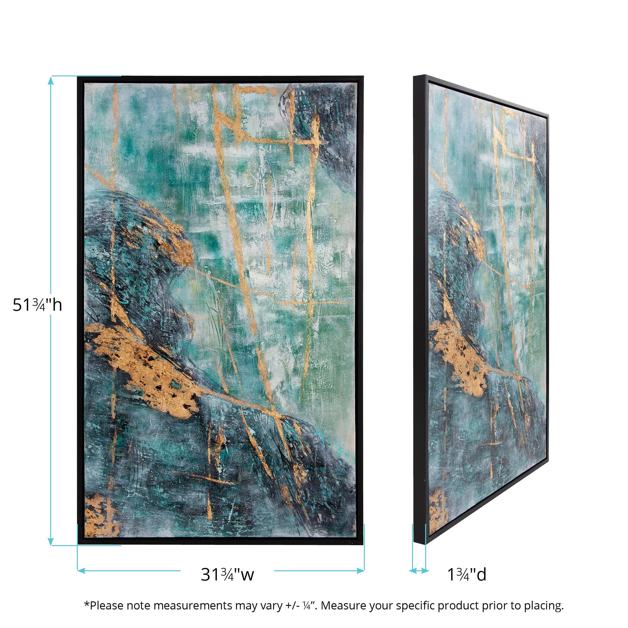 Ocean Wave #1 Hand Painted Original Art