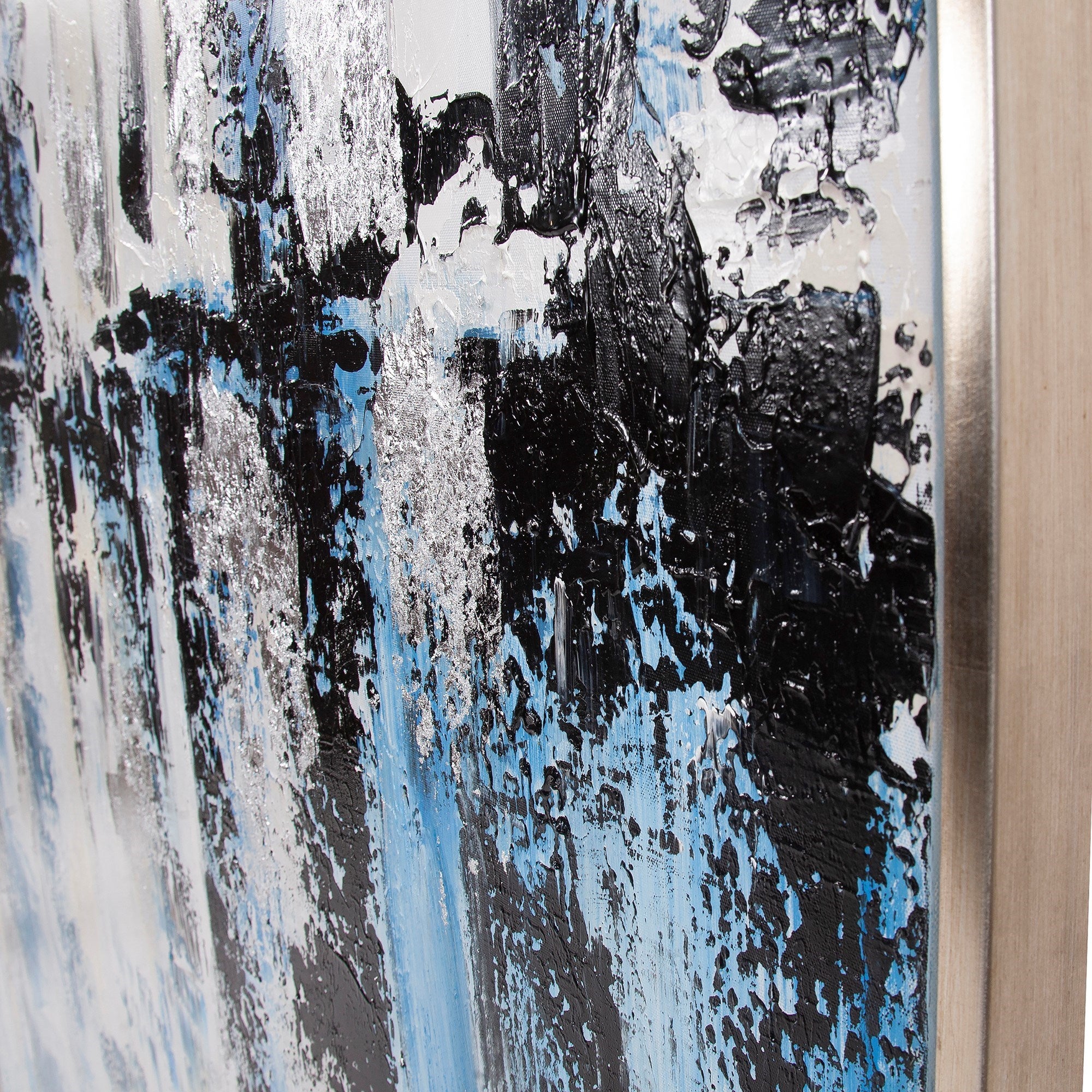 Black & White Test Hand Painted Original Art