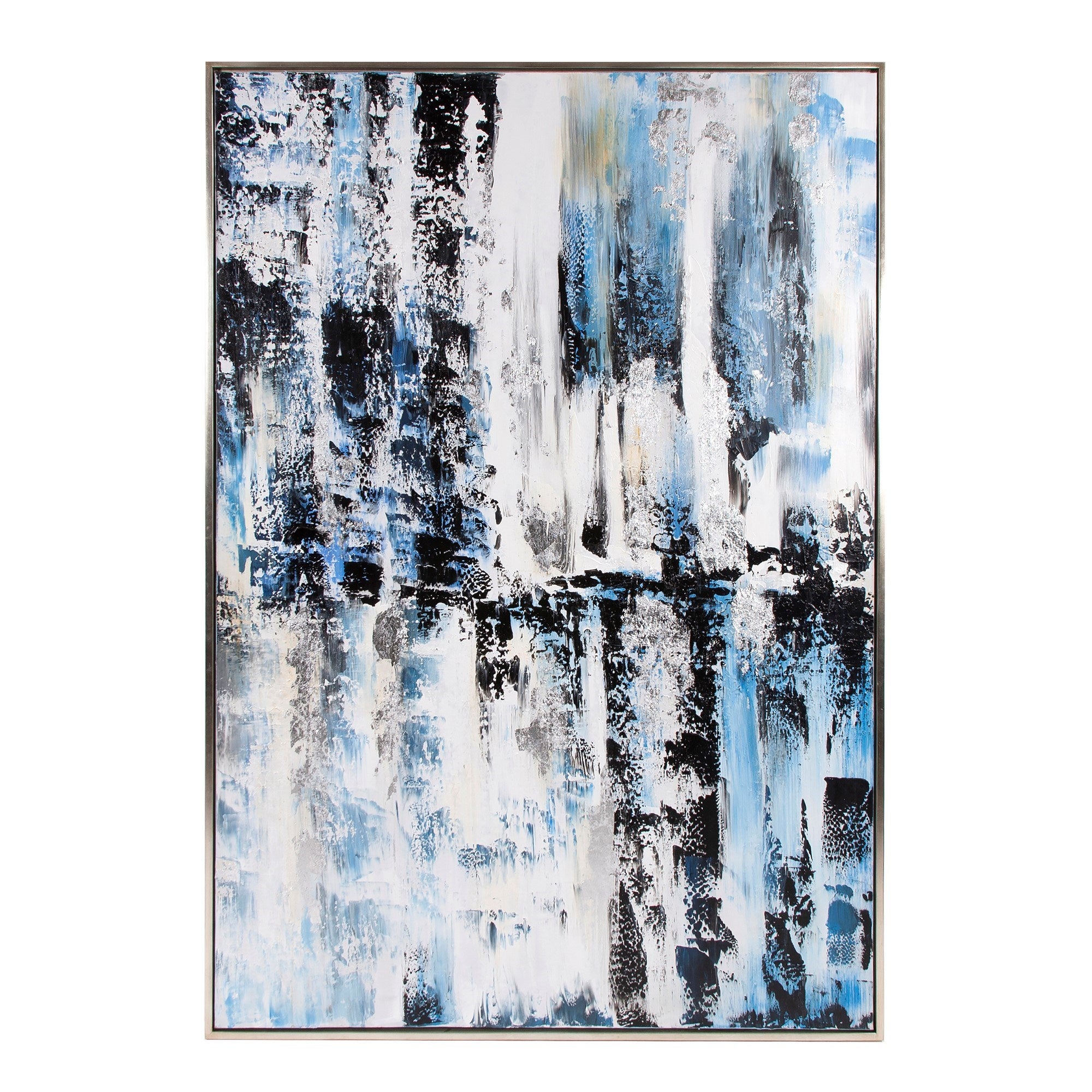 Black & White Test Hand Painted Original Art