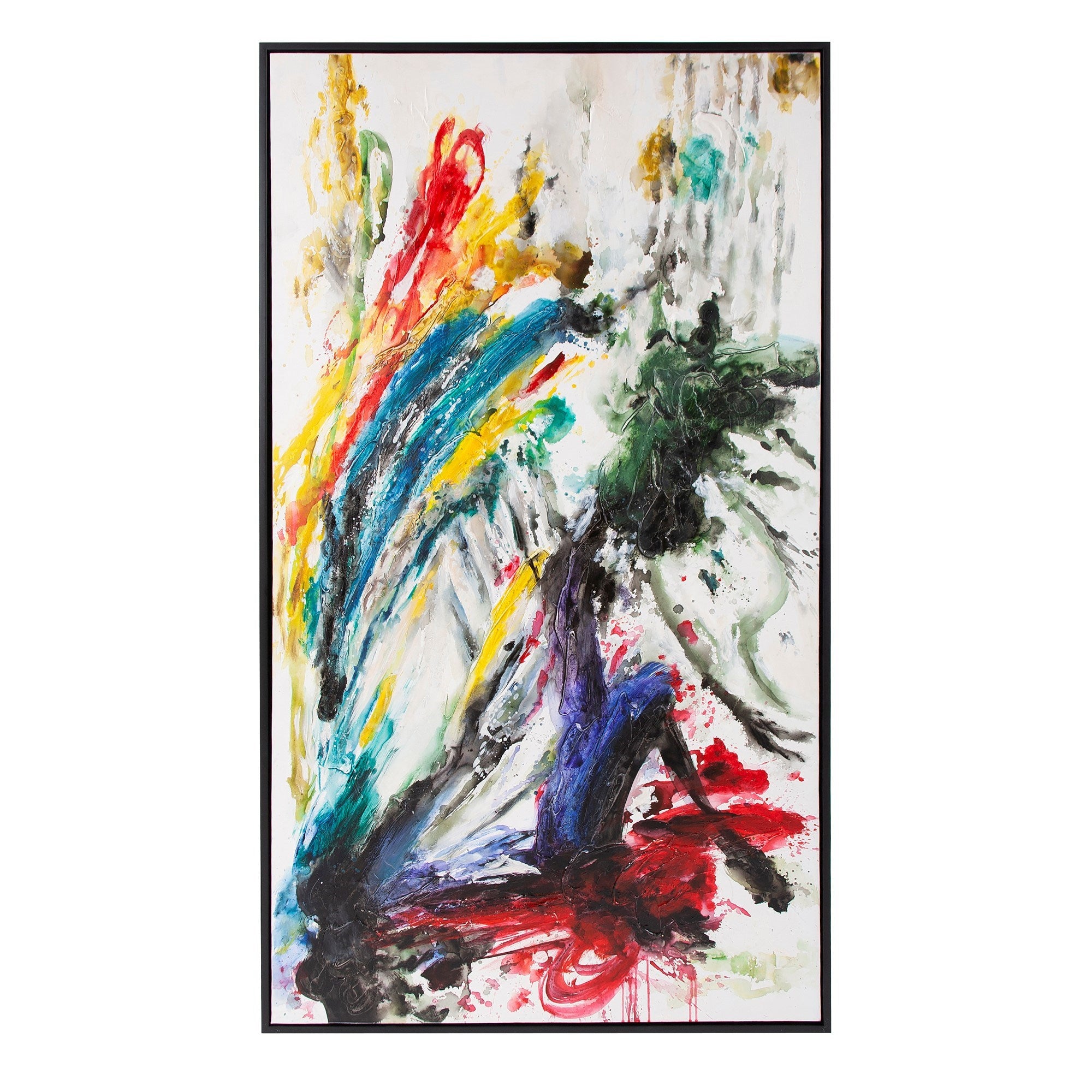 Spring Emerges Hand Painted Original Art