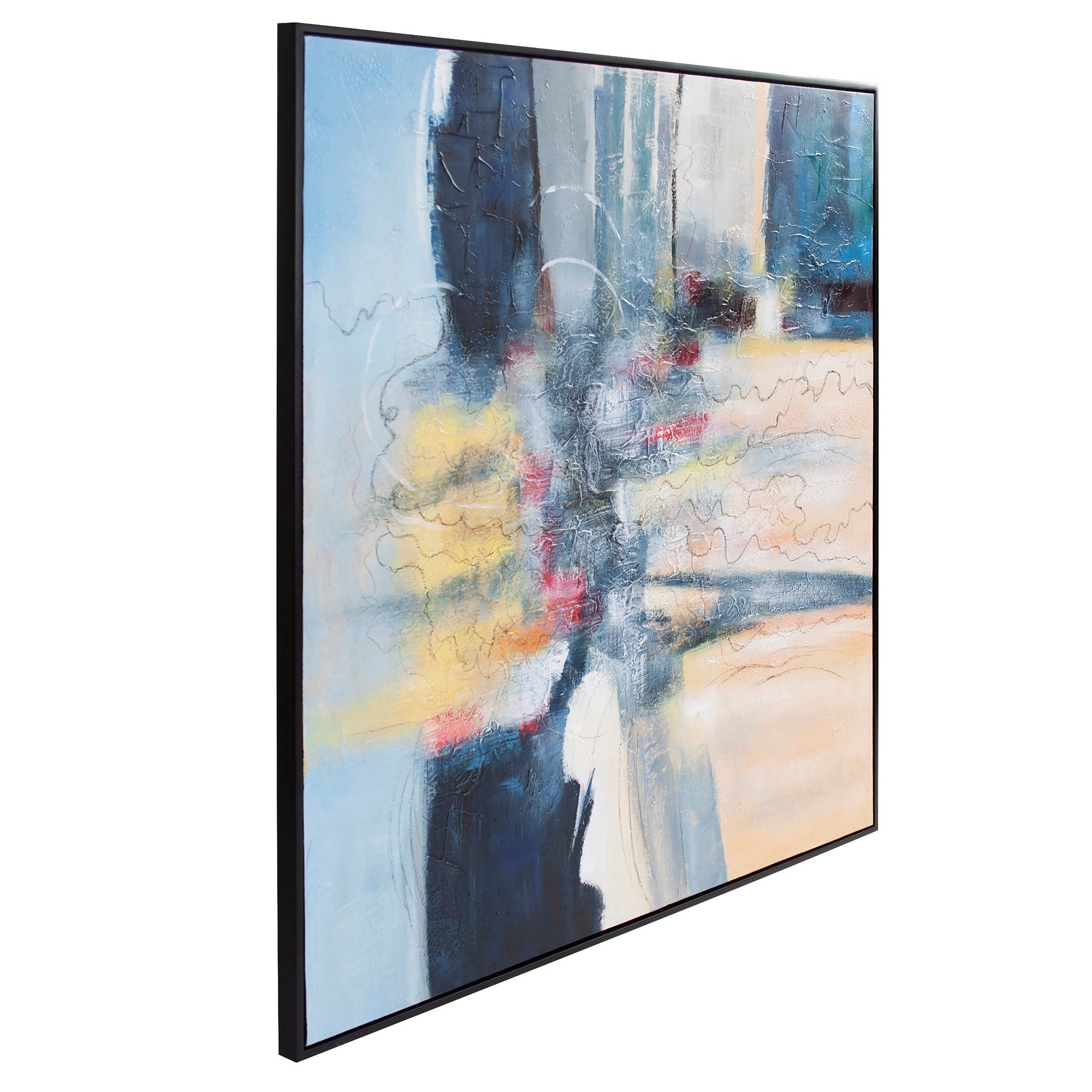 Fast Paced Life Hand Painted Original Art