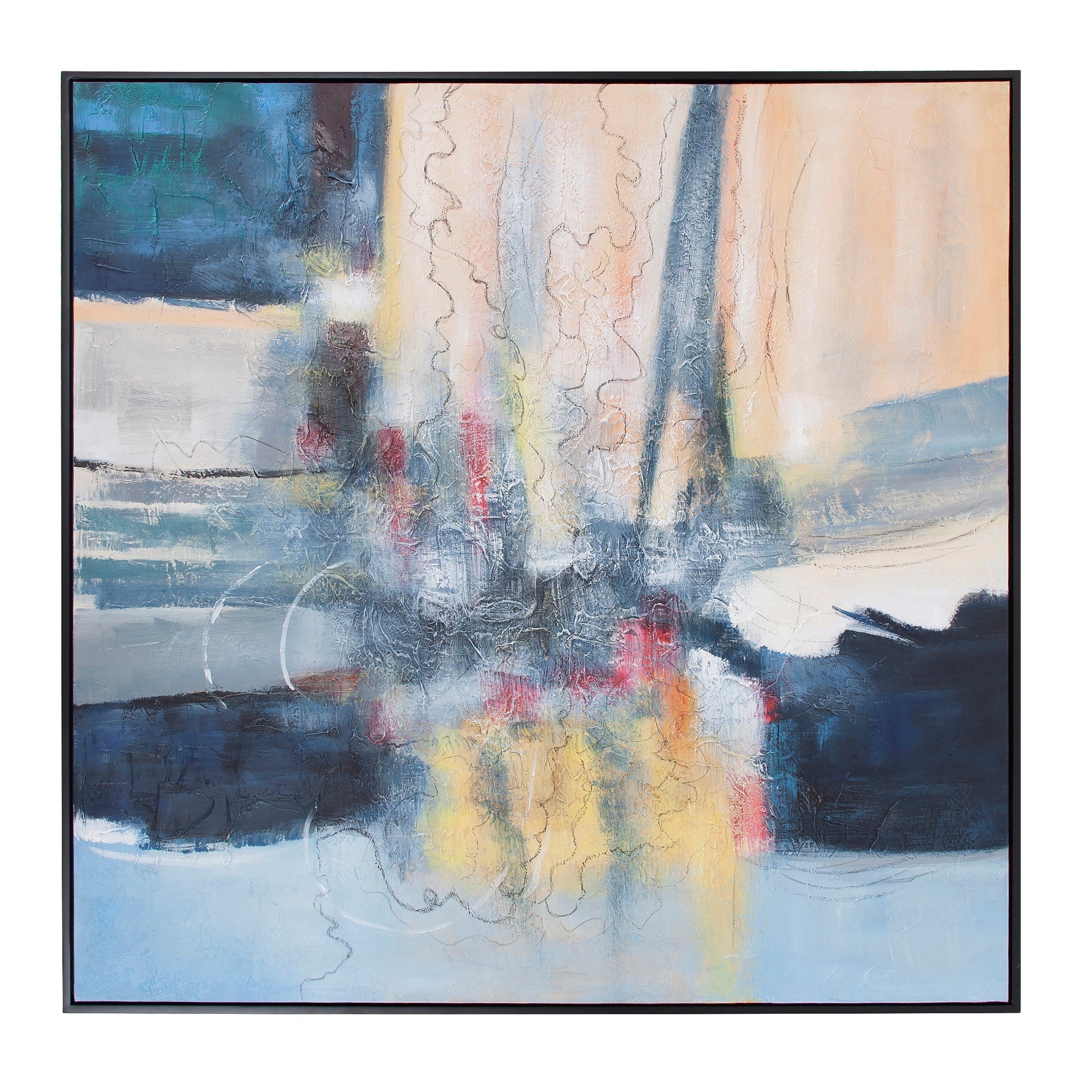 Fast Paced Life Hand Painted Original Art