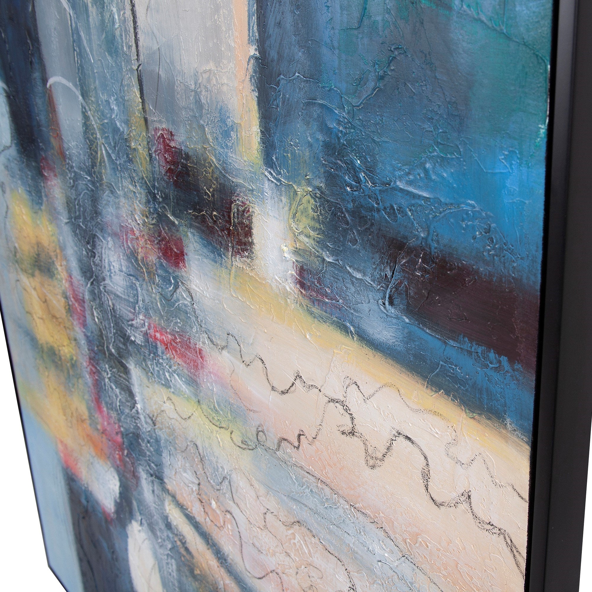 Fast Paced Life Hand Painted Original Art