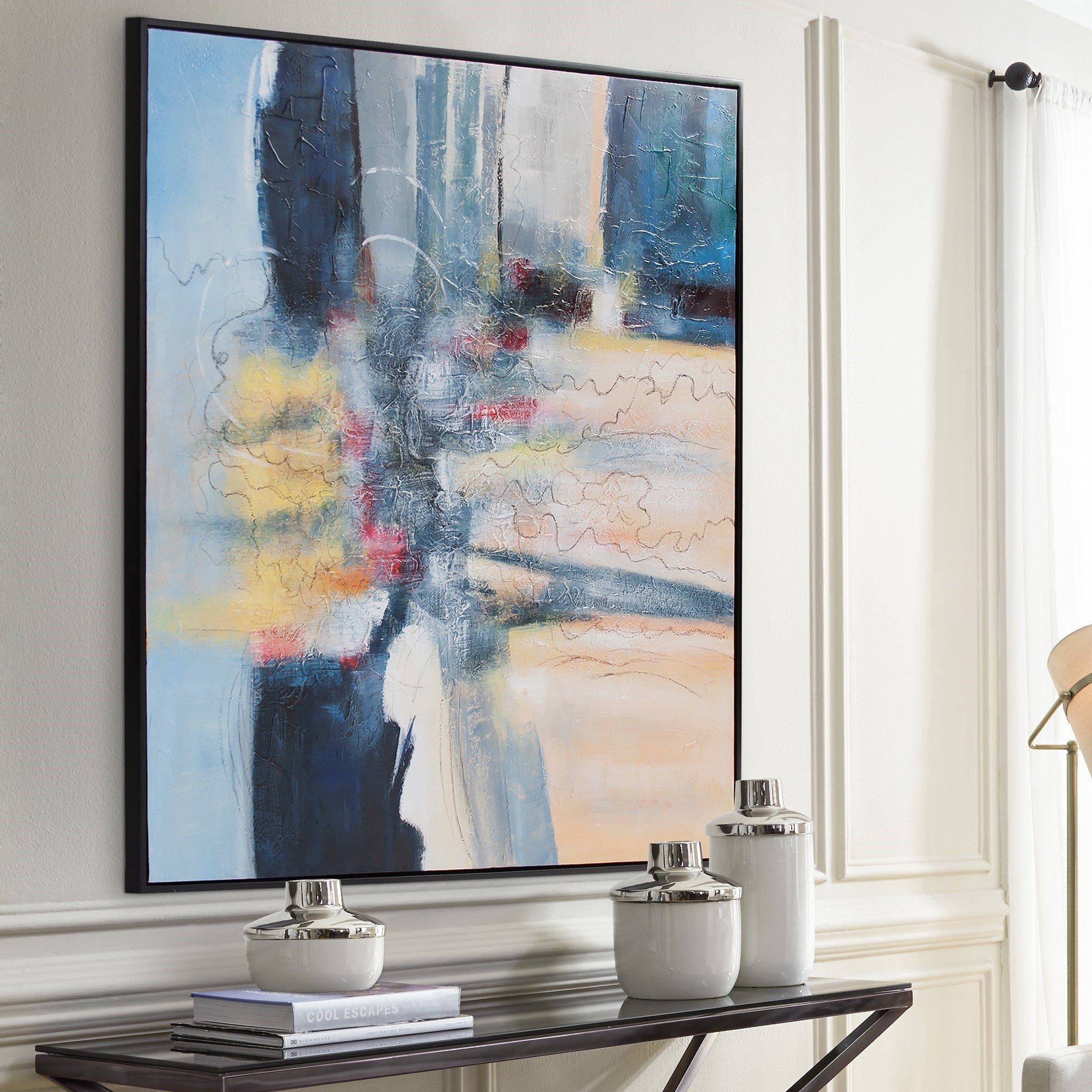 Fast Paced Life Hand Painted Original Art