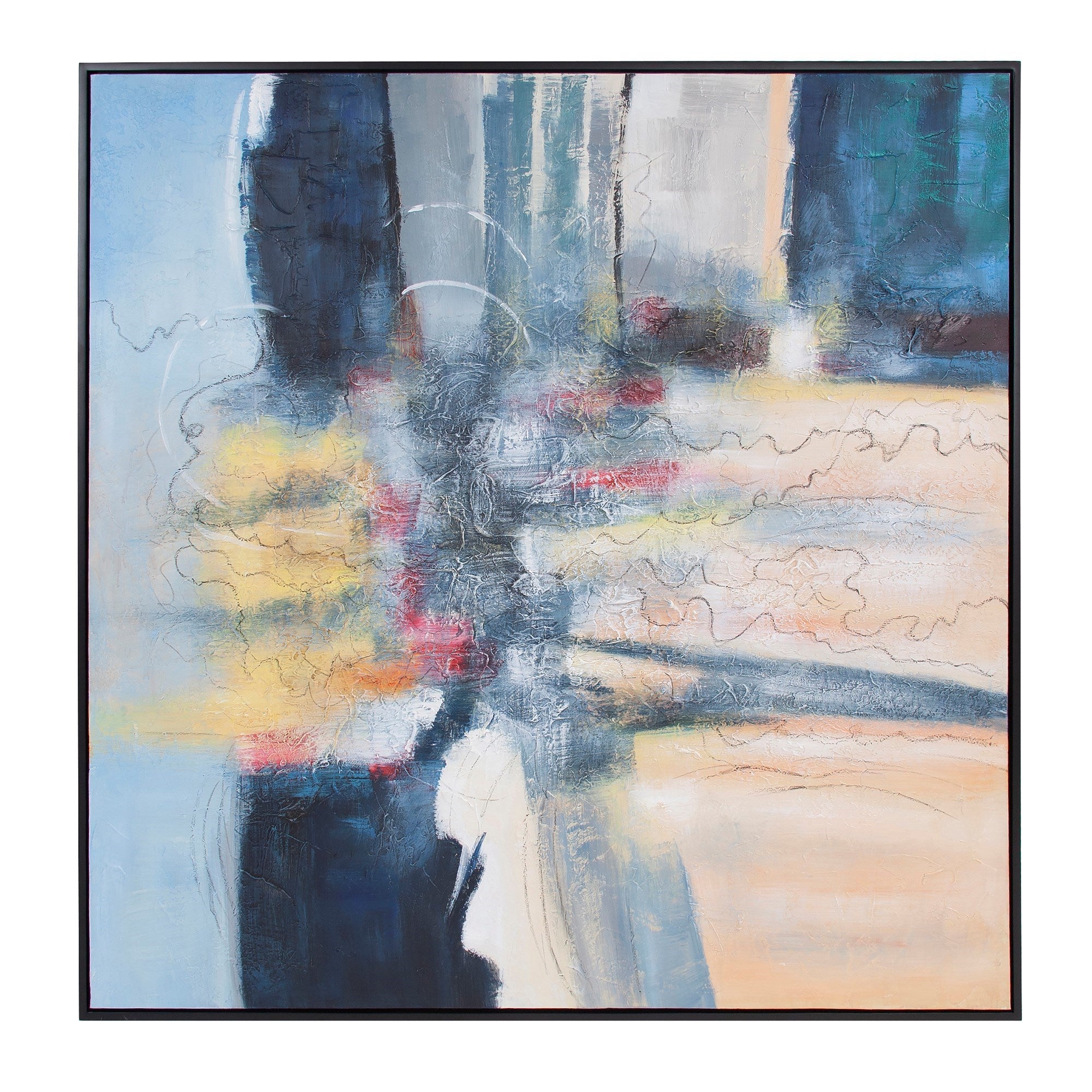 Fast Paced Life Hand Painted Original Art