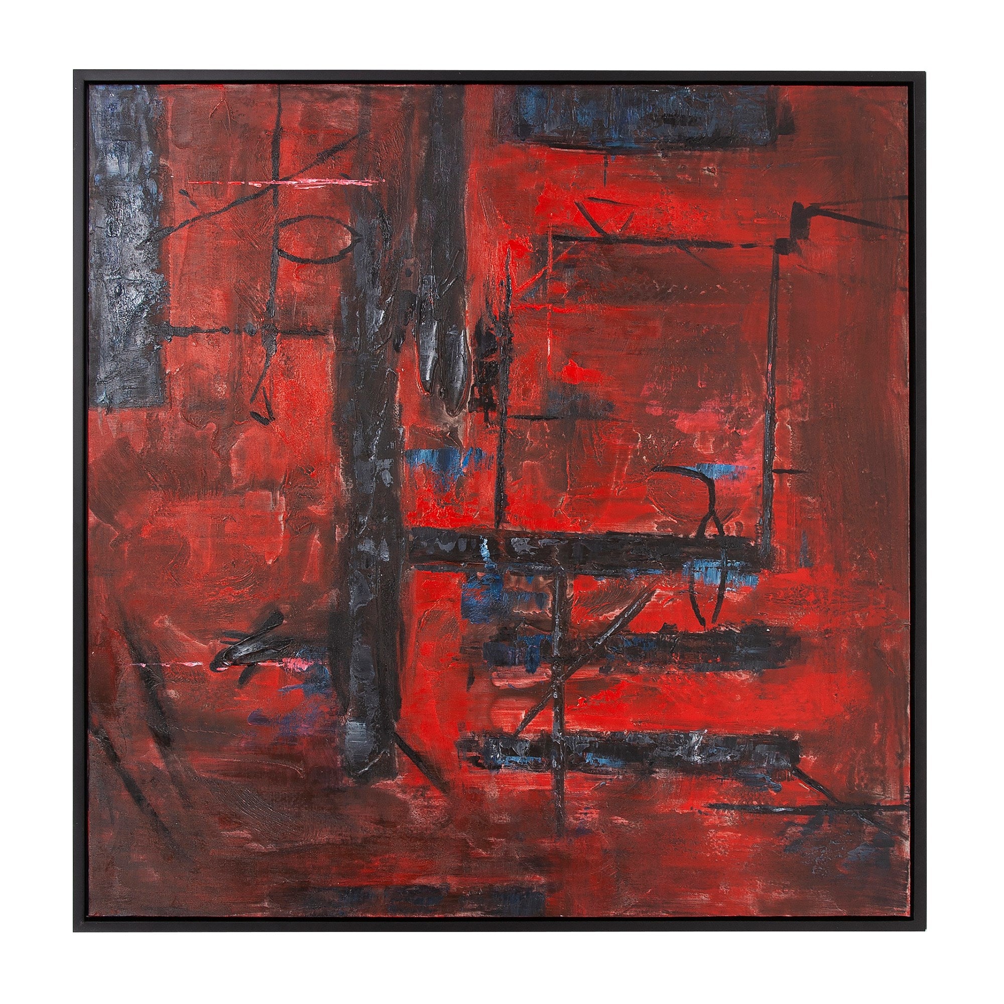 Tribal Story Hand Painted Original Art