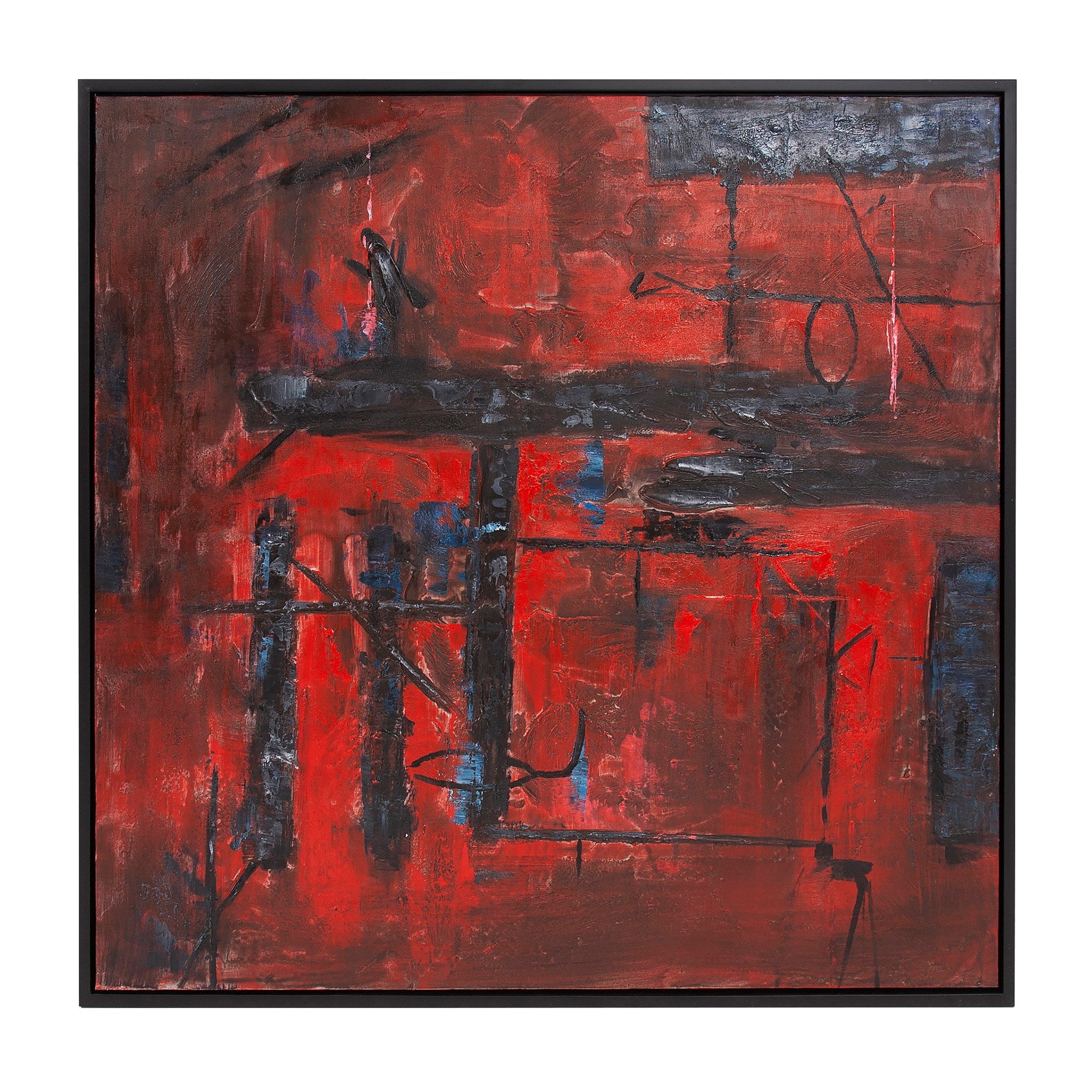 Tribal Story Hand Painted Original Art